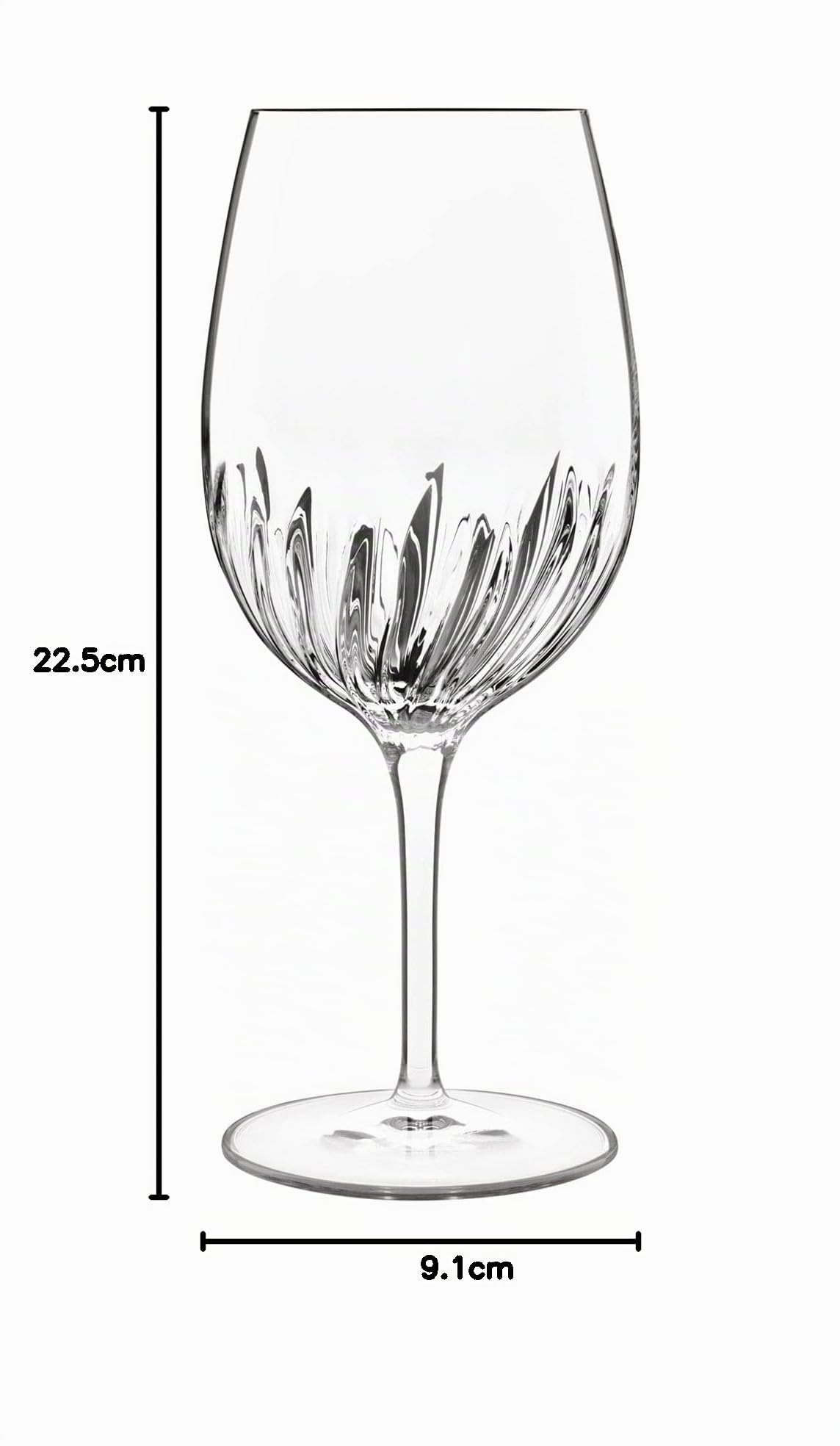 Luigi Bormioli 12458 Mixology Spritz Lot de 6 verres à cocktail en cristal transparent 570 ml