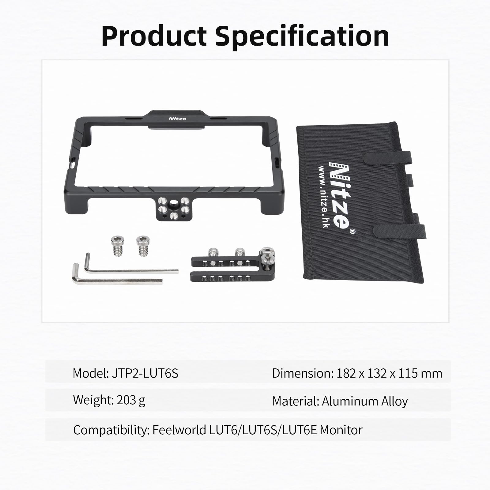 Amazon.co.jp: Nitze (ニッツェ) ケージ Feelworld LUT6/ LUT6S/ LUT6E