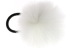 2pcs Pom Pom Elastic Hair Ties