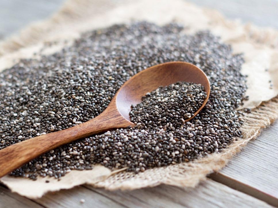 Image of Chia Seeds - Seeds for Weight Management | Rich in Calcium, Protein & Fibre | Beat the Heat | 100% Clean ChiaSeeds for Eating | Antioxidant Rich Seed | NNorganic