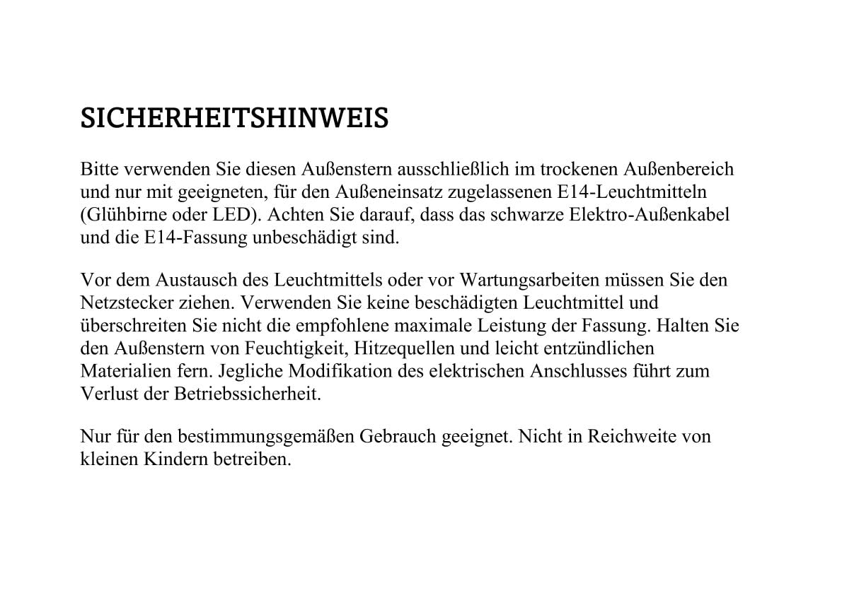 Außenstern gelb mit auswechelbarer LED - beleuchteter Stern 55-60 cm Adventsstern Weihnachtsstern Leuchtstern Faltstern wetterfest