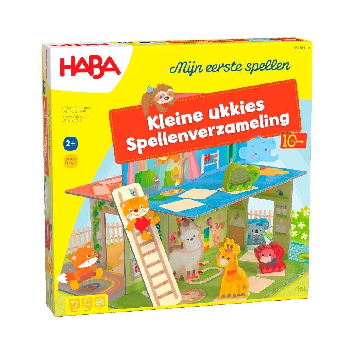 Haba gra kolekcja zabawek edukacyjnych dla małych dzieci - Moje pierwsze gry małe ukkies
