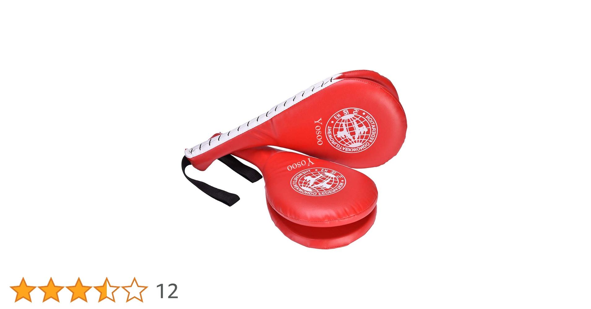 ハンドミットダブル パンチングミット ミット テコンドー 格闘技 トレーニング 新品】ハンドミット ダブル キックミット 2個 空手 テコンドー