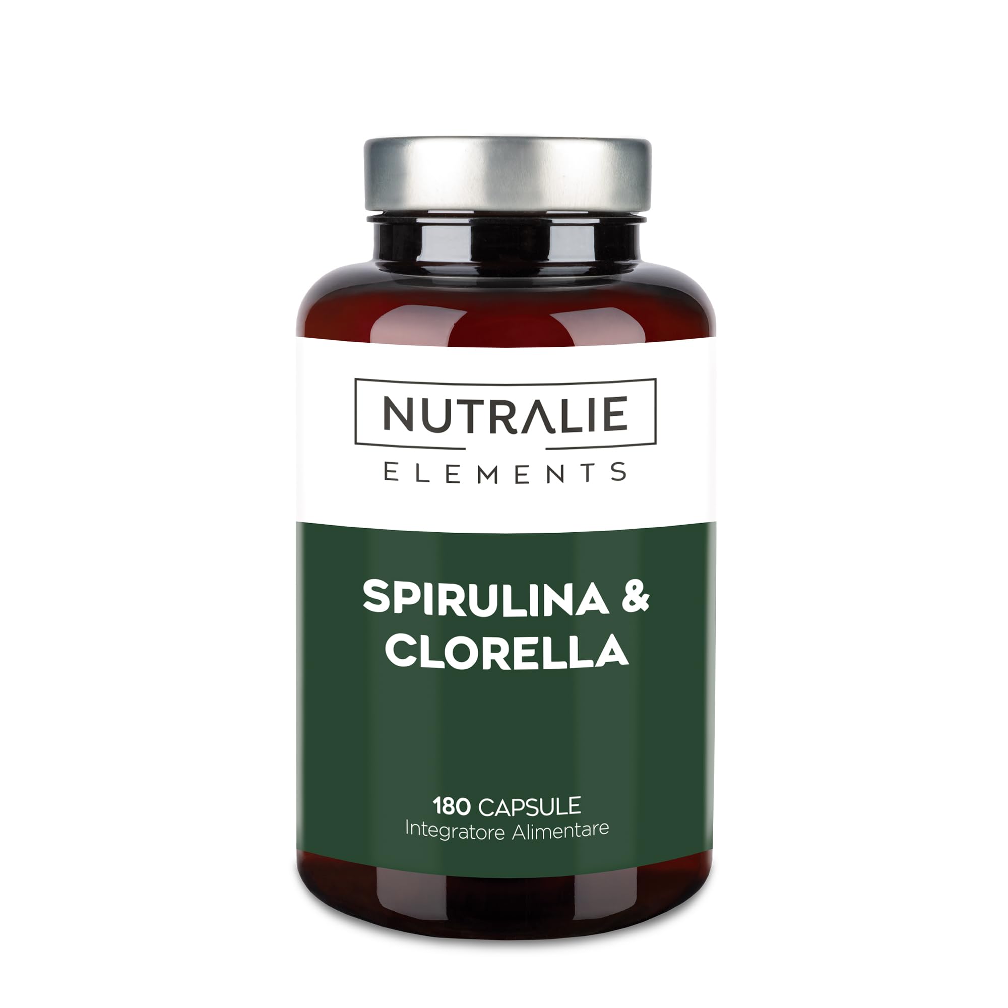 Nutralie Espirulina & Chlorella 180 Caps-image