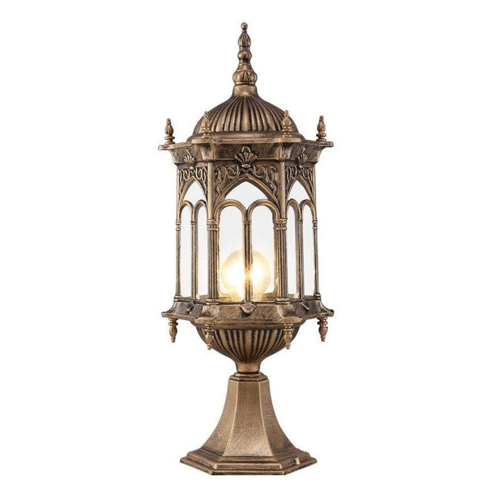 Lampadaire Dexterieur LED Noir Lampe De Jardin, Lampadaire Extérieur, Borne Eclairage Exterieur De Chemin à économie D'énergie Anthracite, Lumières De Passerelle IP 65 3000K H20cm Blanc Chaud