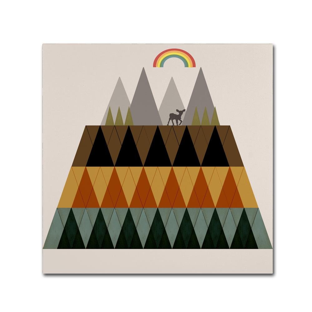 Layers by Tammy Kushnir, 24x24-Inch Canvas Wall Art