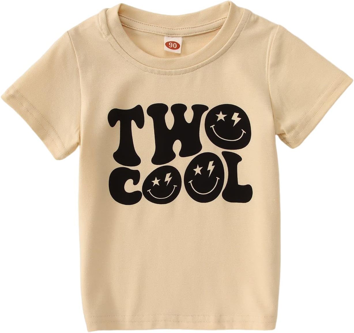 Ritatte Kids Two Cool 2nd Birthday Shirt 2 Year Old Toddler Boys Girls Outfit Short Sleeve Second Birthday Gift T-Shirt