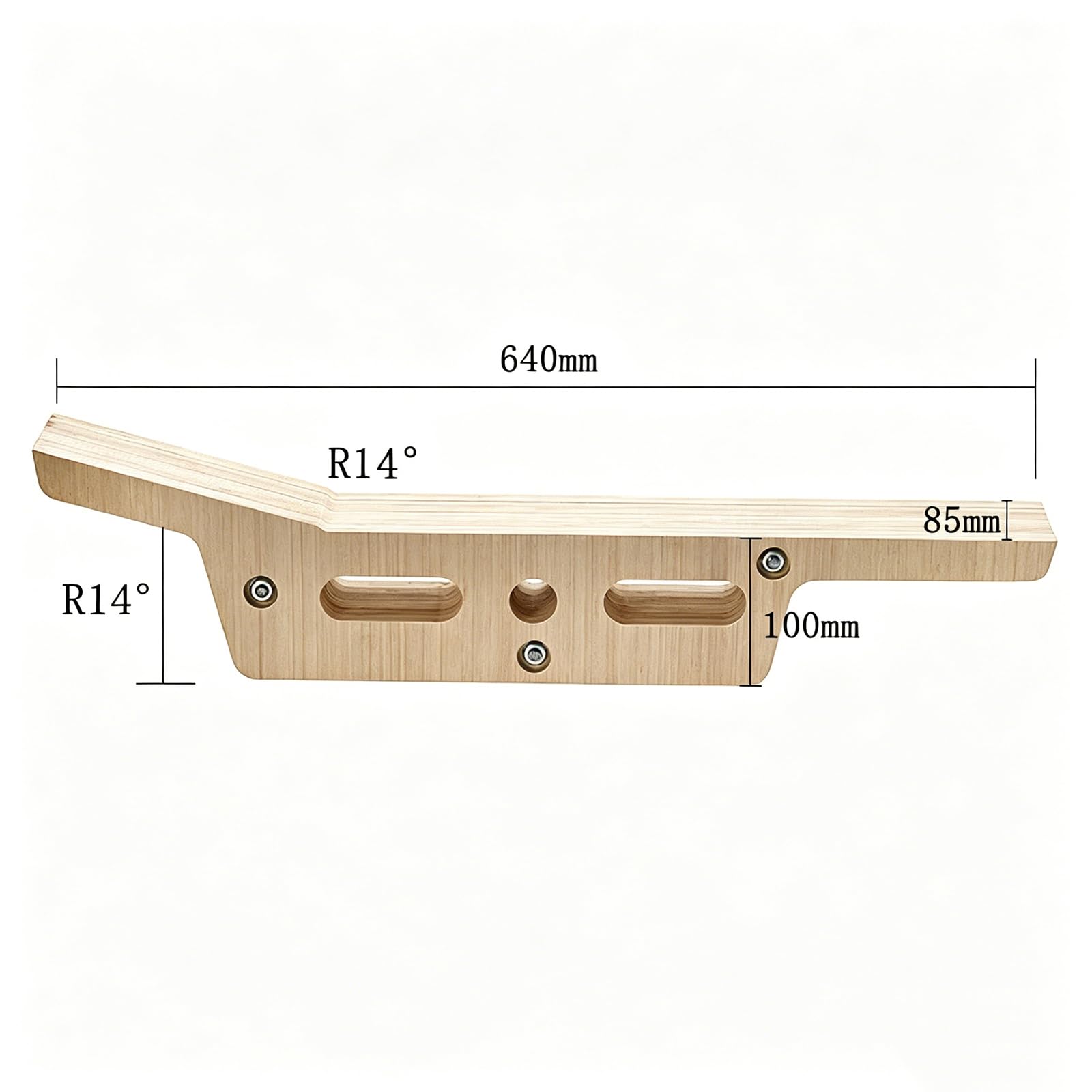 Dispositivo Di Fissaggio Per Manico Di Chitarra A 14°, Dima Di Supporto Per Riparazione Manico Di Chitarra, Per Chitarre Acustiche Ed Elettriche