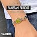 VALOR 835 Natural Crystal Bracelet for Men - NEW Genuine Peridot Bracelet Men’s Raw Crystal Bracelet August Birthstone Men's Jewelry Gift (8