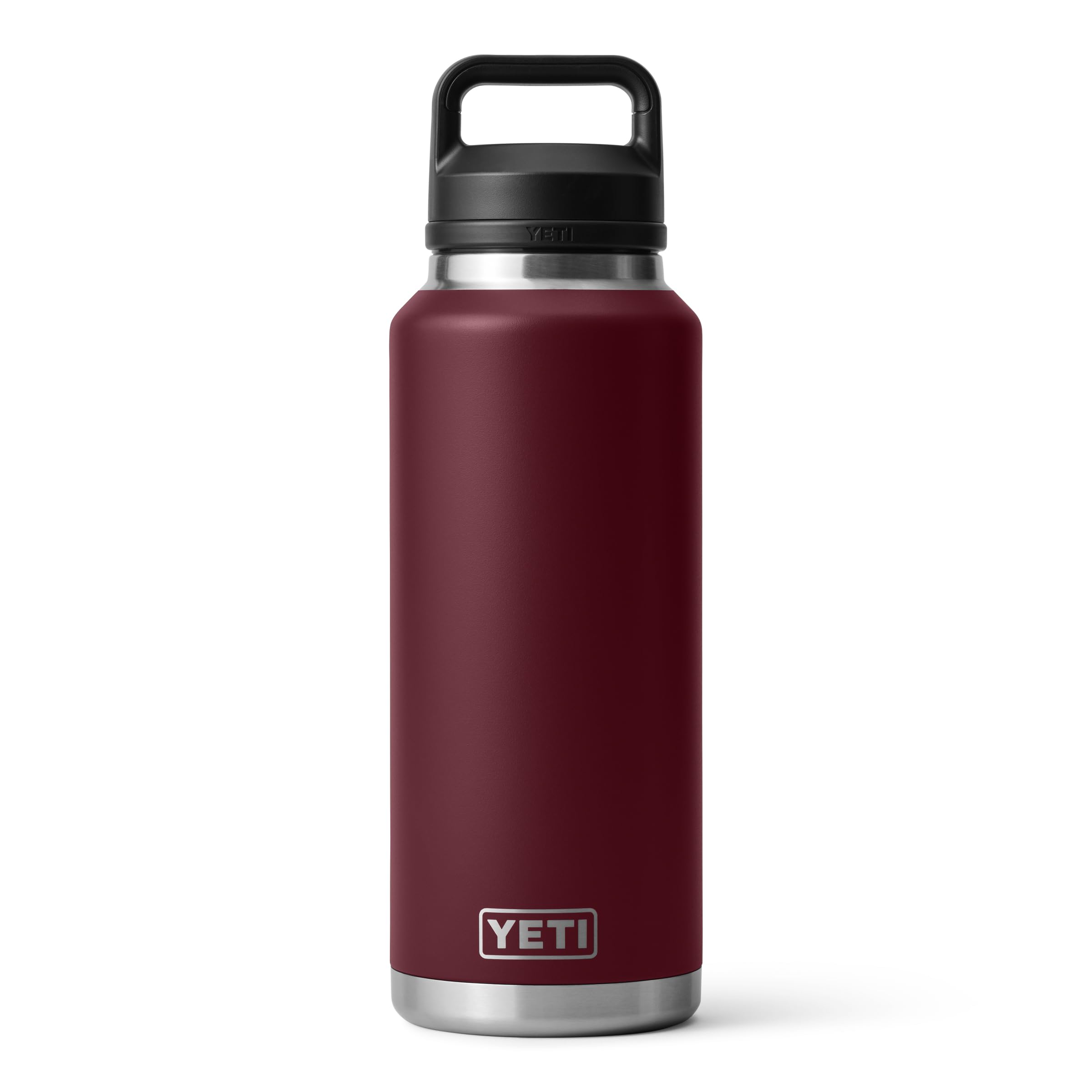 YETI Rambler 40 oz Bottle, Vacuum Insulated, Stainless Steel with Chug Cap, Wild Vine Red