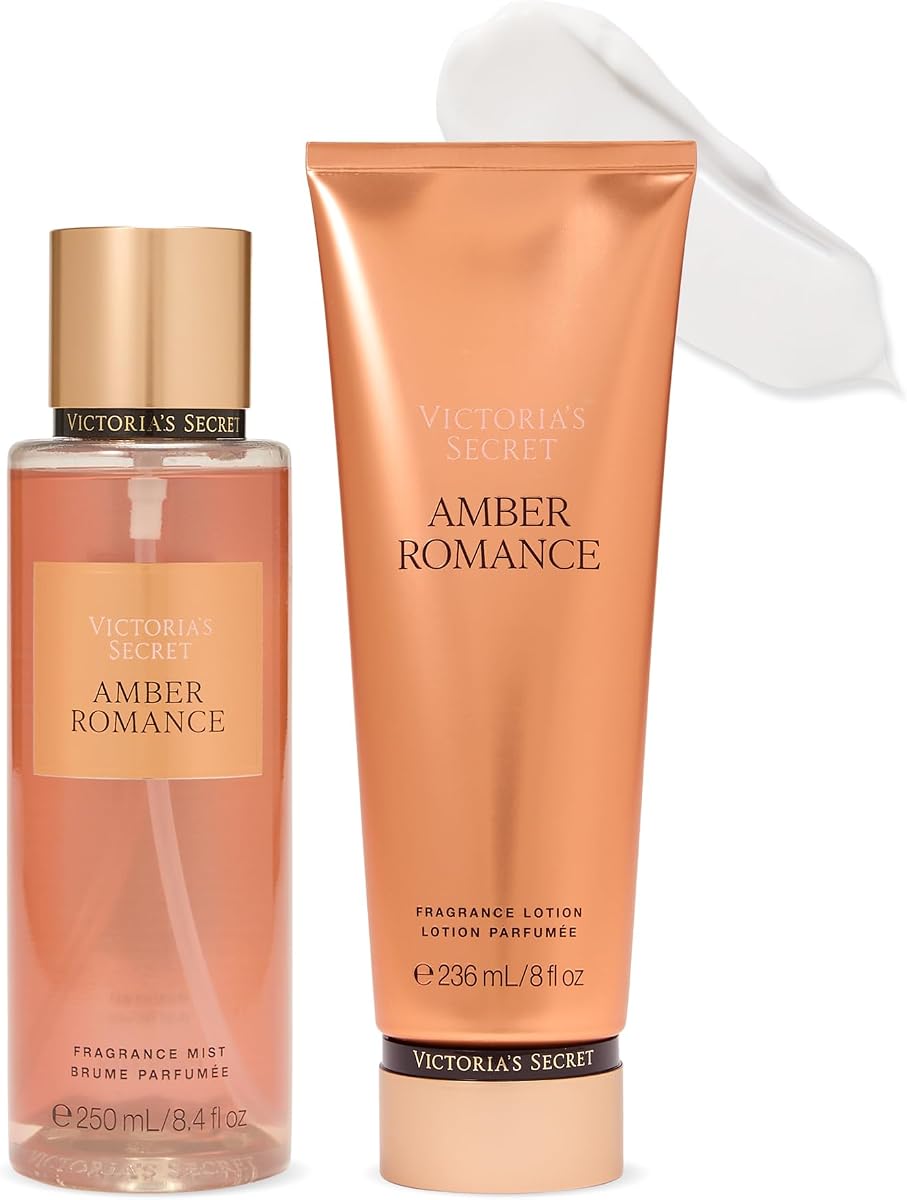 Victoria's Secret Amber Romance Mist & Lotion Set