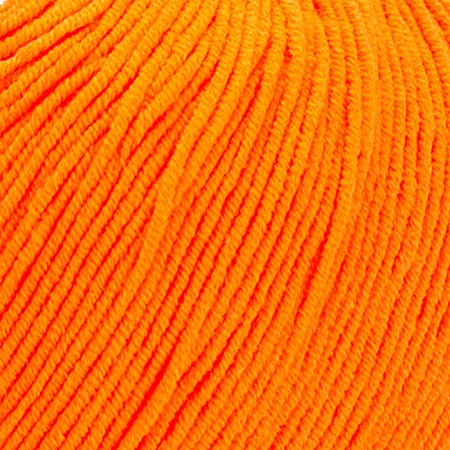Image of YarnArt Genius Soft Cotton Acrylic Blend Yarn - Amigurumi, Crochet and Knitting -%55 Cotton-45% Acrylic, Craft Yarn for Kids and Adults Garments, Baby Items and Accessories, 174 yds / 50 g
