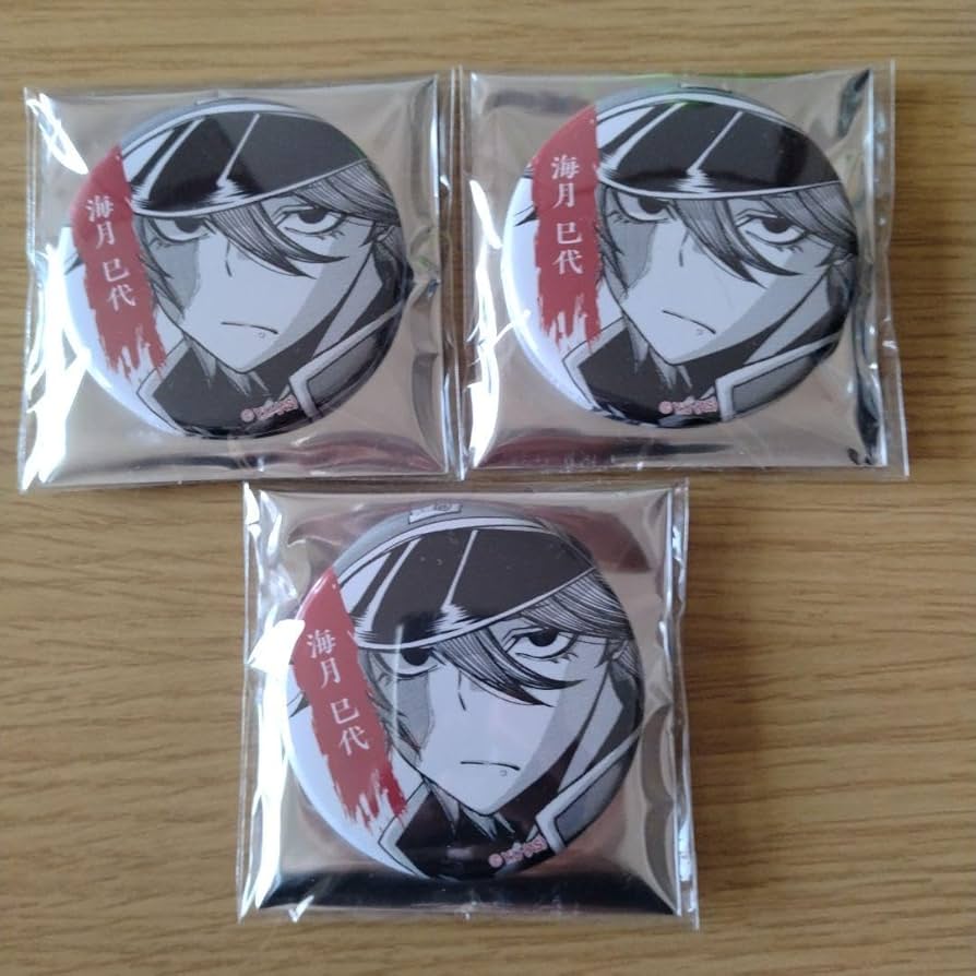 Amazon | 海月巳代 TSUTAYA 缶バッジ 桃源暗鬼 | バッジ | おもちゃ