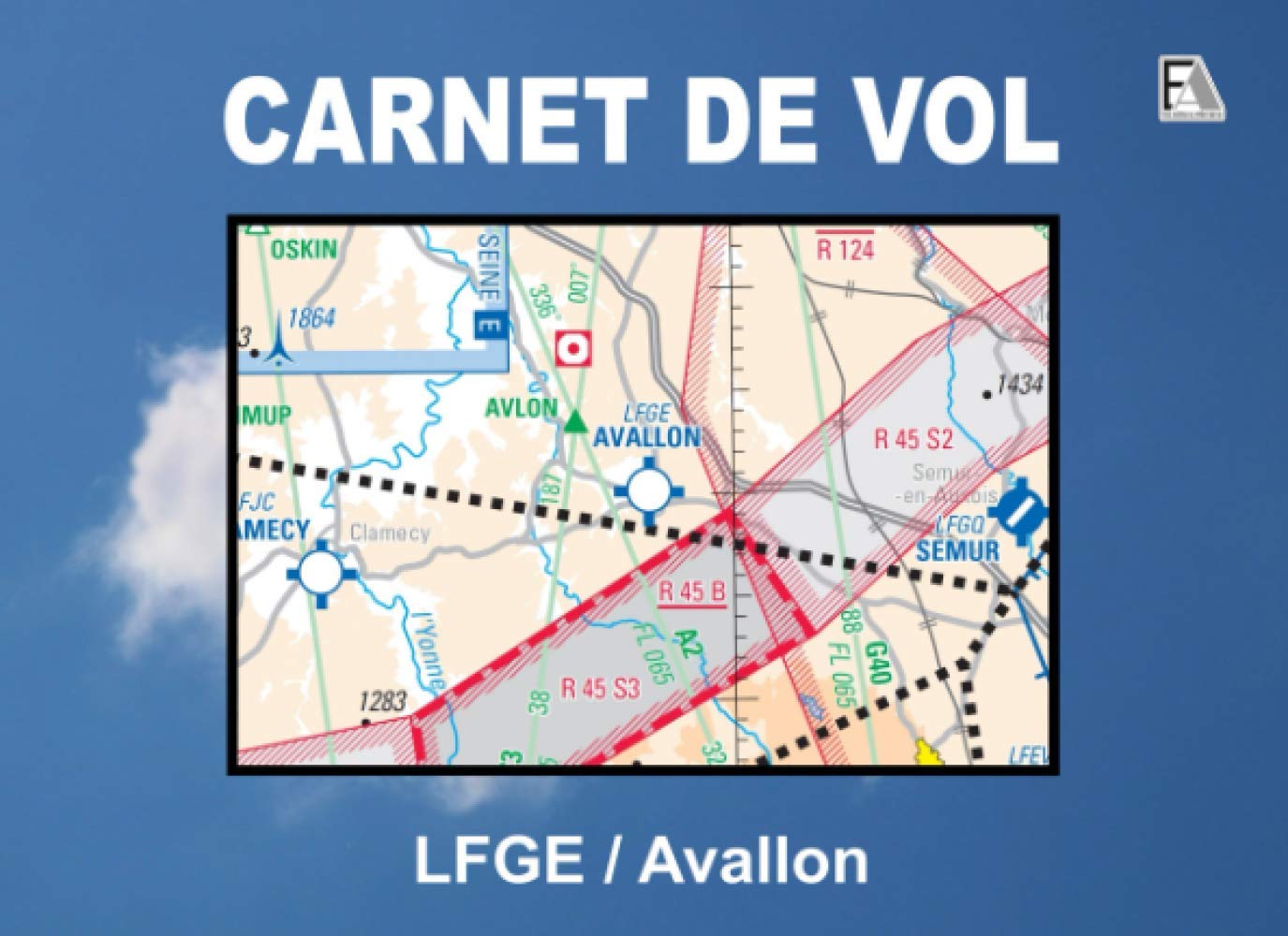 CARNET DE VOL - LFGE / Avallon Paperback – Big Book