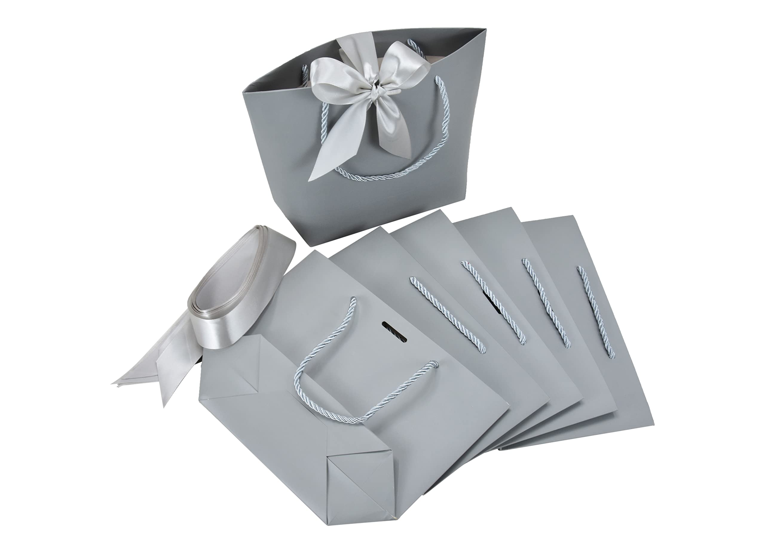 Moinchore Religiöse Geschenktüten – 40 Stück Mit Griffen, Kreuz-Motiv Für Taufe, Hochzeit & Kommunion