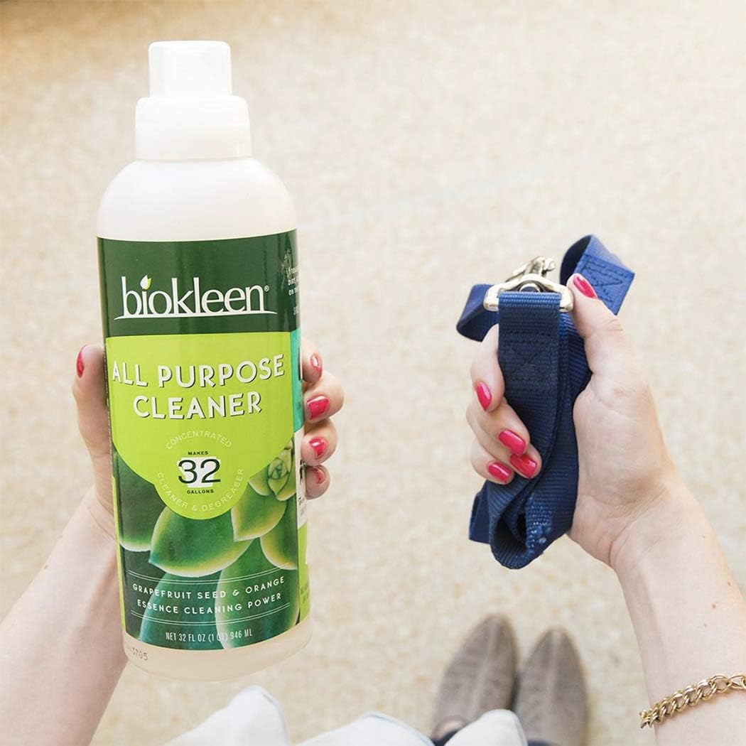 Biokleen All Purpose Cleaner, Super Concentrated, Eco-Friendly, Non-Toxic, Plant-Based, No Artificial Fragrance, Colors or Preservatives, 32 Ounces (Pack of 12) : Health & Household