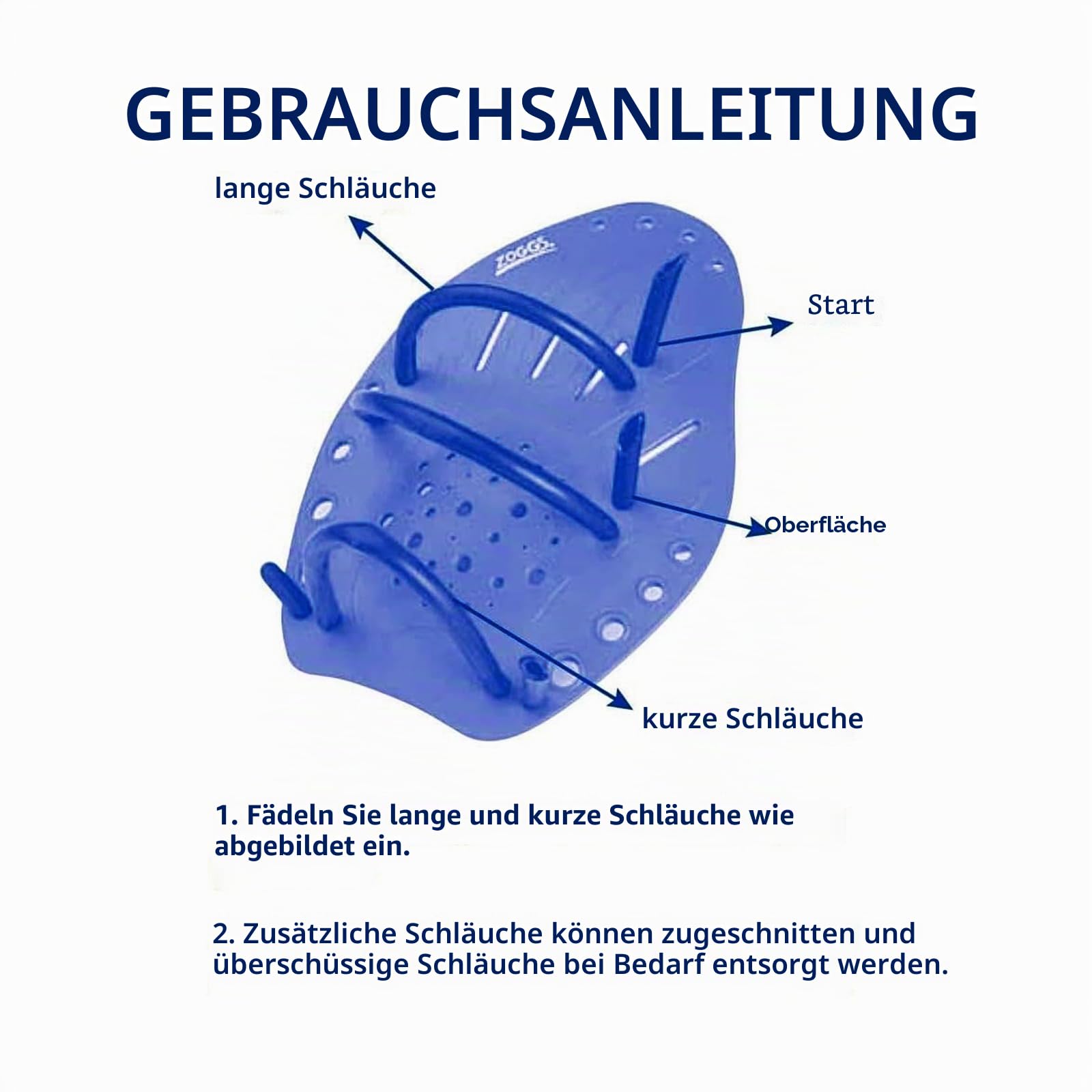 Zoggs Matrix Handpaddel für Schwimmtraining