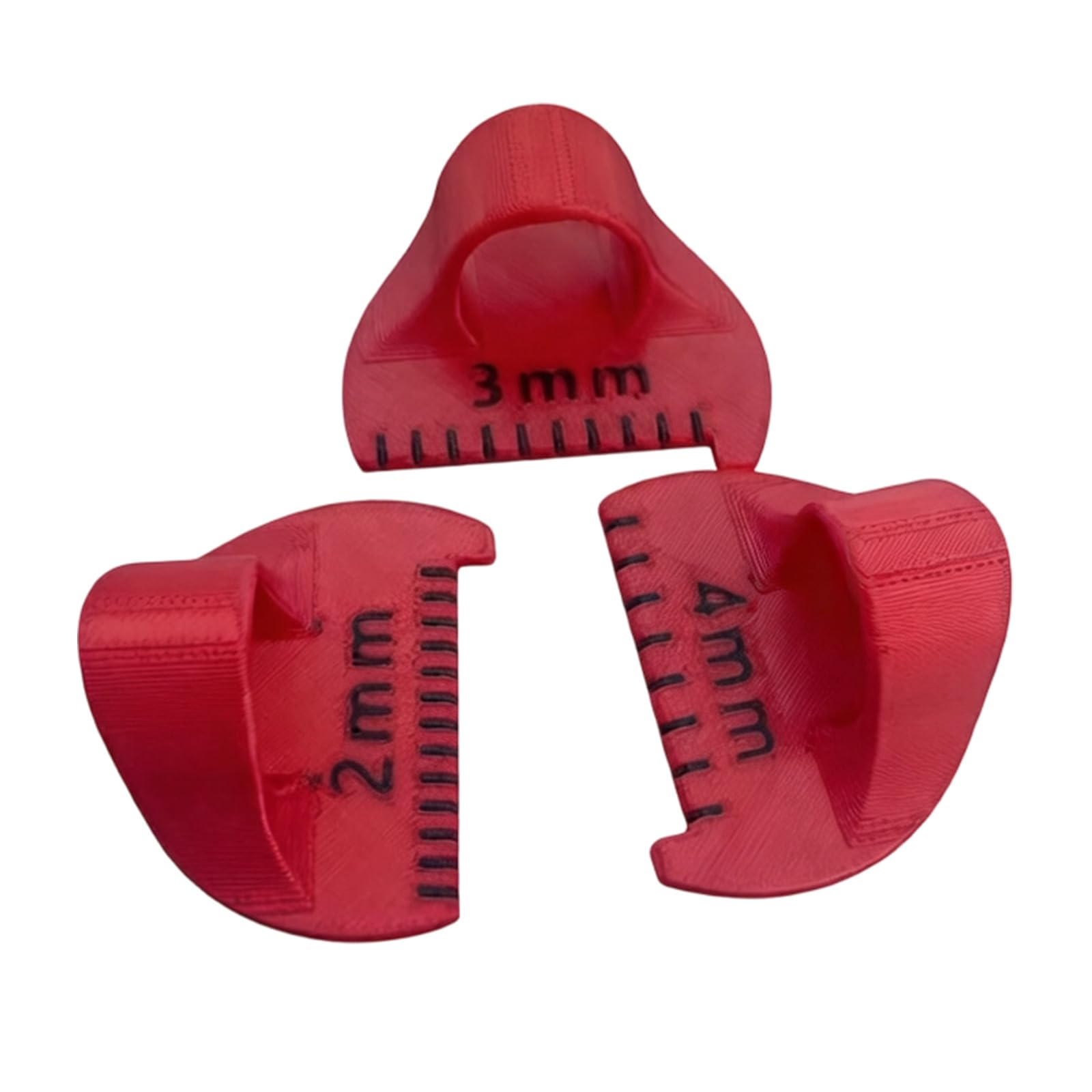 HZBB Sewing Ruler Templates Lockstitching Tool for Quilting Dressmaking with 3D Printing Technology Smooth Surfaces Sewing Templates