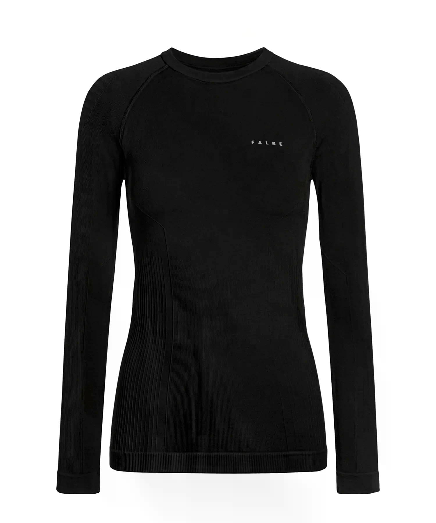 FALKE Mujer Camiseta de Manga Larga Maximum Warm | con afecto térmico
