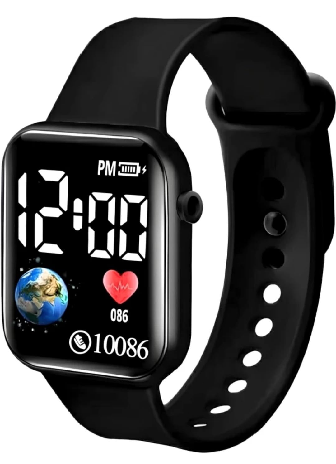 SHMOFY LUXRY Luxurious Waterproof LED Digital Watch for Boys and Girls Digital Watch - for Boys & Girls LED Square Digital Watch (B0D9FSMPHN) Amazon Price History, Amazon Price Tracker