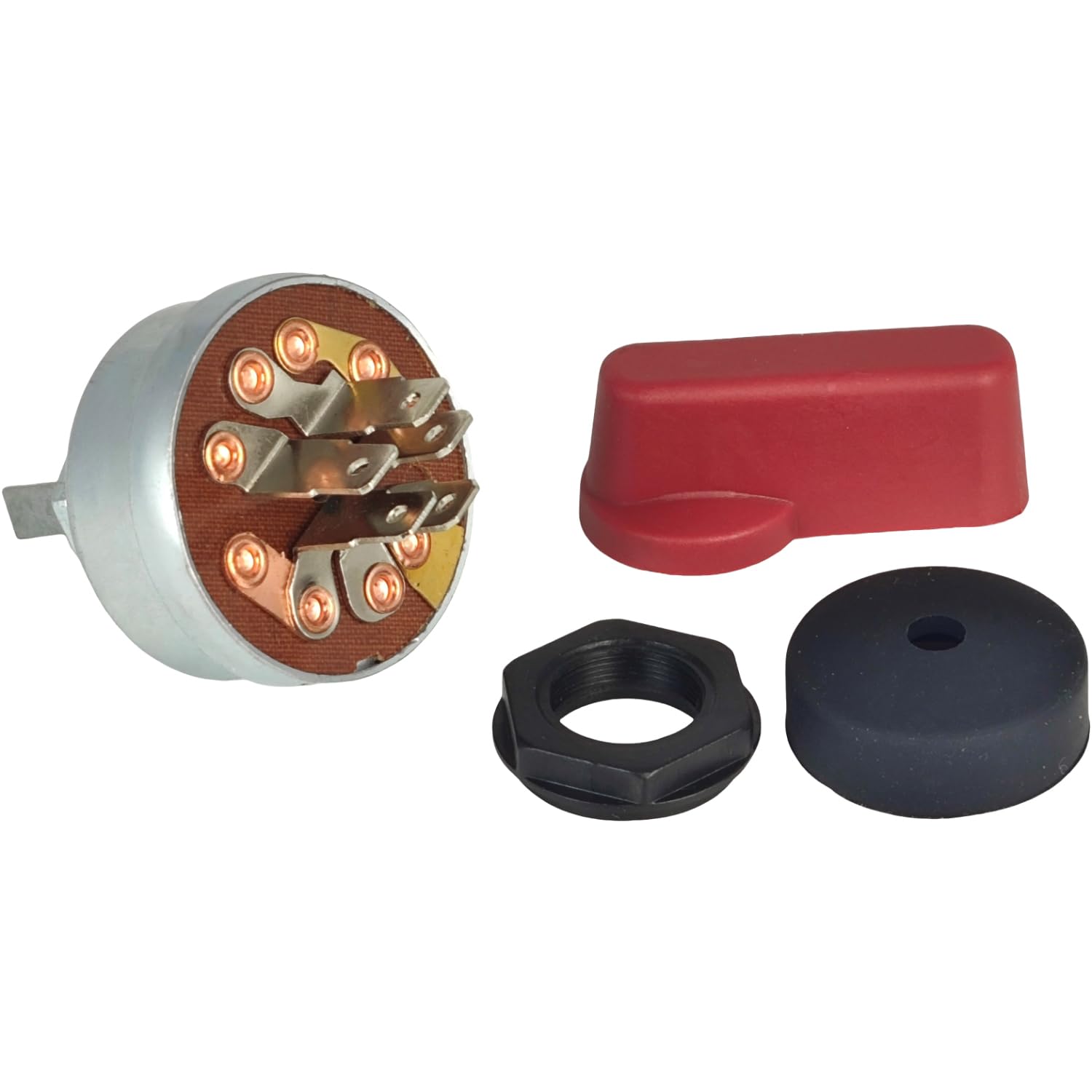 Amazon.com: EZROAD Starter Ignition Switch Red Handle 217680