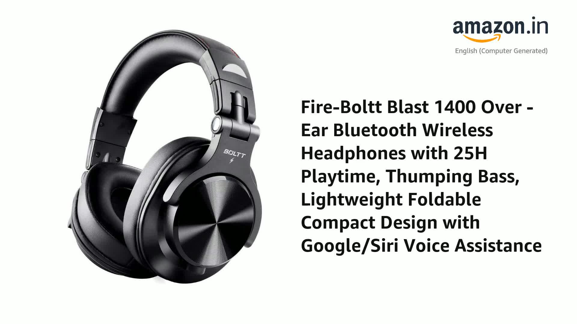 Fire-Boltt Blast 1400 Over -Ear 