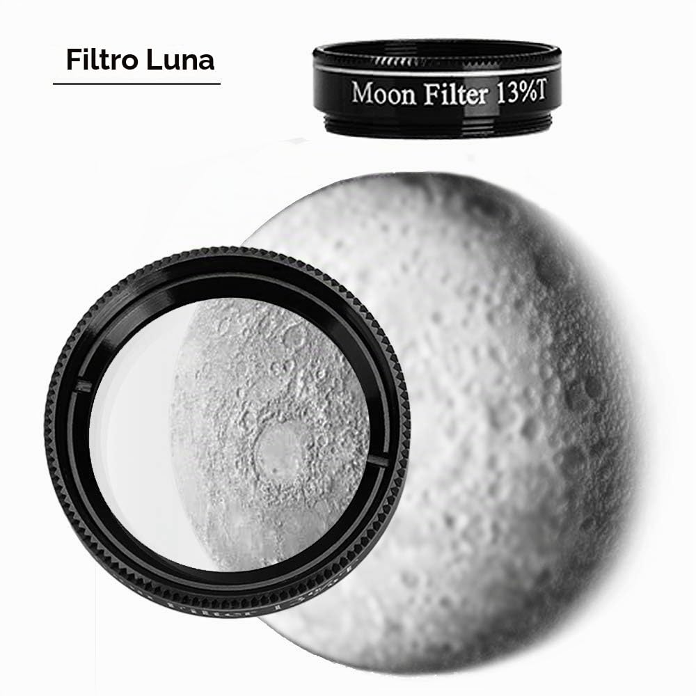 Telescopio riflettore newtoniano 130EQ per adulti, telescopi professionali per adulti astronomia, viene fornito con adattatore per smartphone con obiettivo Barlow 1.5X e filtro luna T 13%