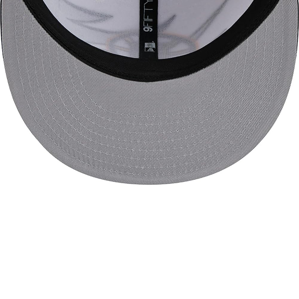 New Era NHL Boston Bruins 9FIFTY Jagged Snapback Cap Adjustable Hat