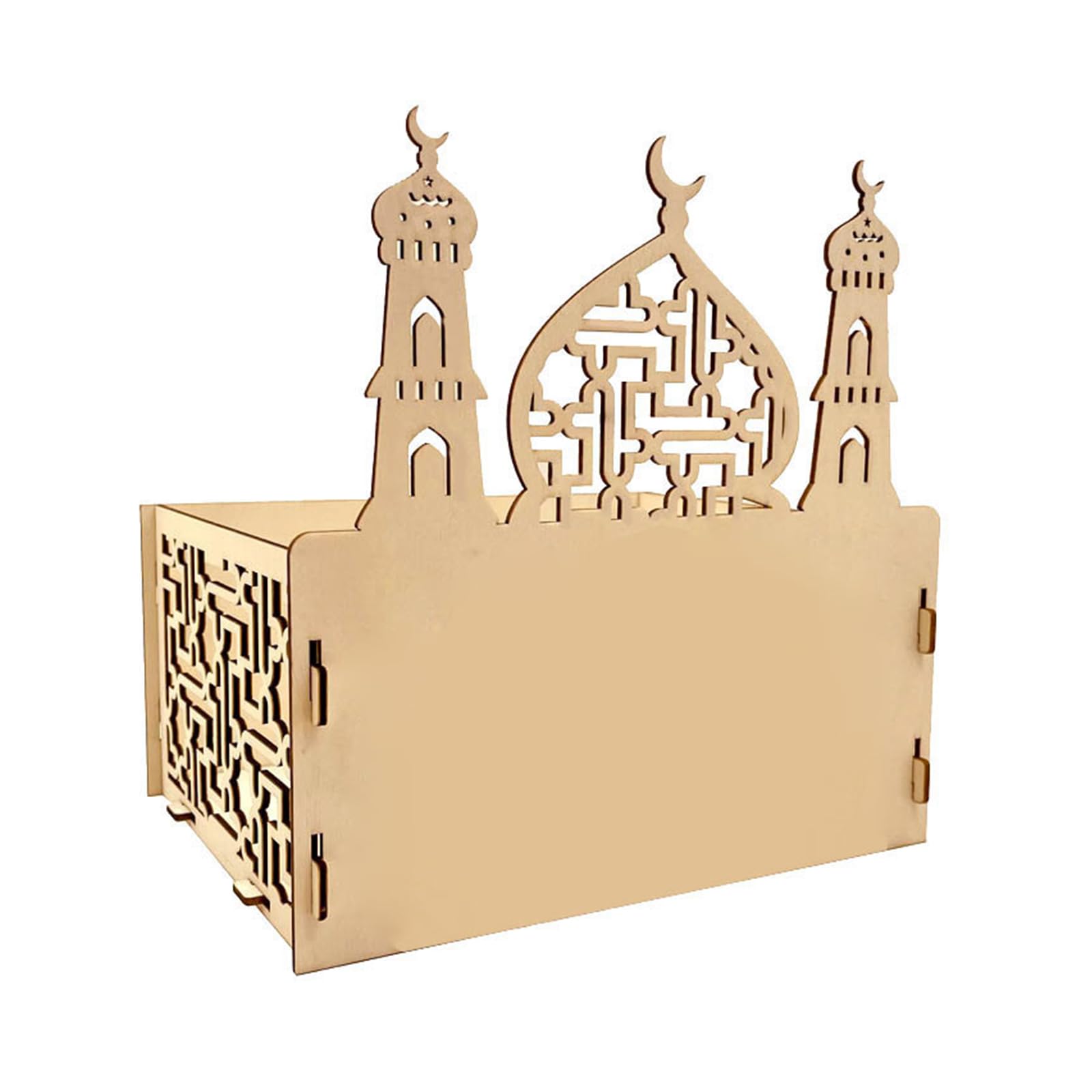 Tfaoys A Eid Wood Ornaments Hollow Stars Ornaments Party Decoration Supplies For Eid Festival New Year Holiday Party Wood