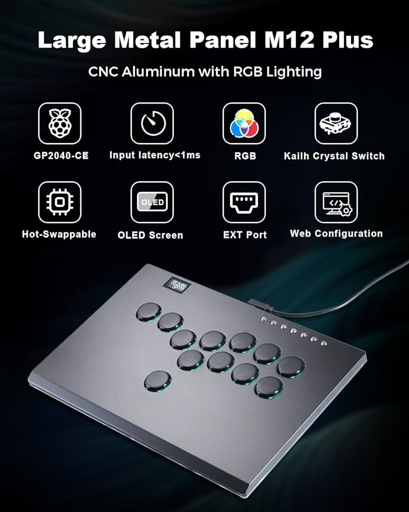 Haute42 M16 Plus WindEngine レバーレス Hitbox Haute42 M16 Plus Arcade Controller - us.MaxGaming.com