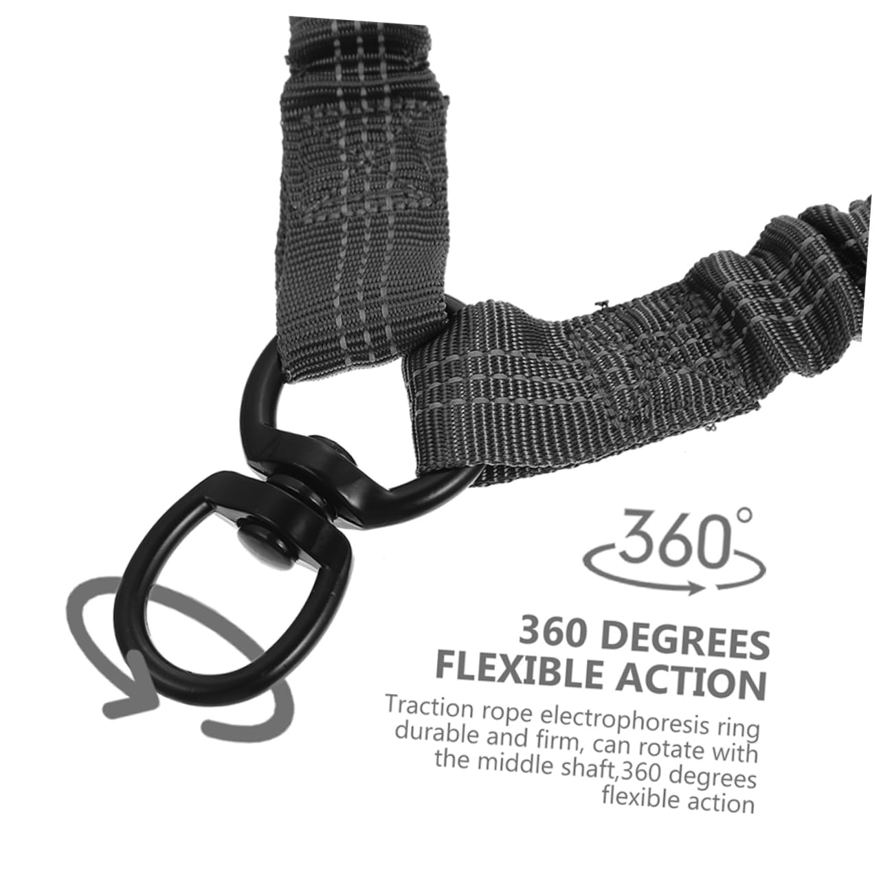 Didiseaon Correa Paquete de 3 Piezas Adecuado para Paseos al Aire Libre Doble Reflectante de Poliéster Diseño Ergonómico y Acero Inoxidable para Perros