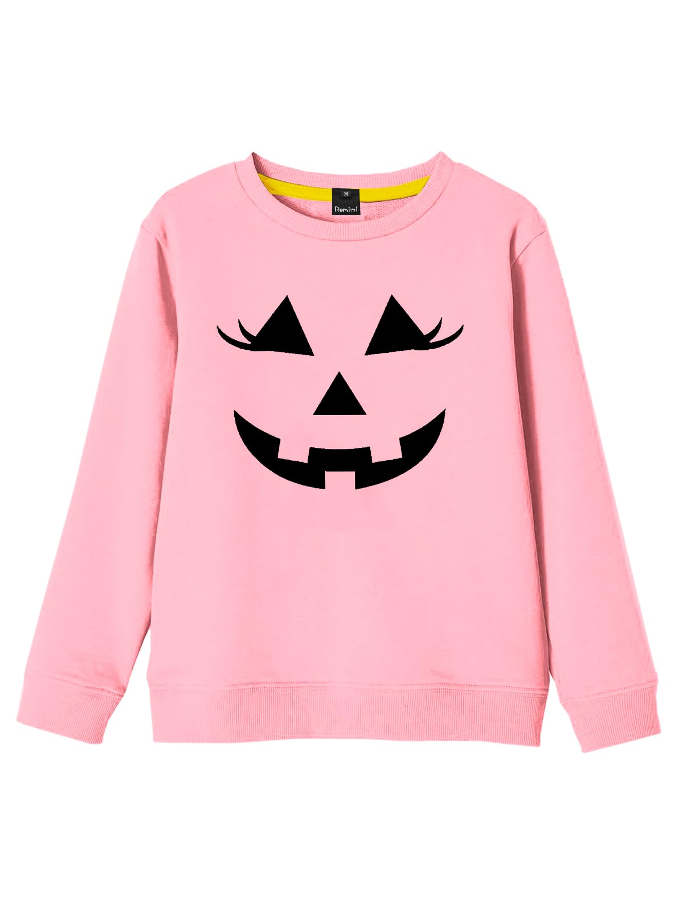 Remimi Kids Halloween Sweatshirt Long Sleeve Thanksgiving Tops 3-14 Years