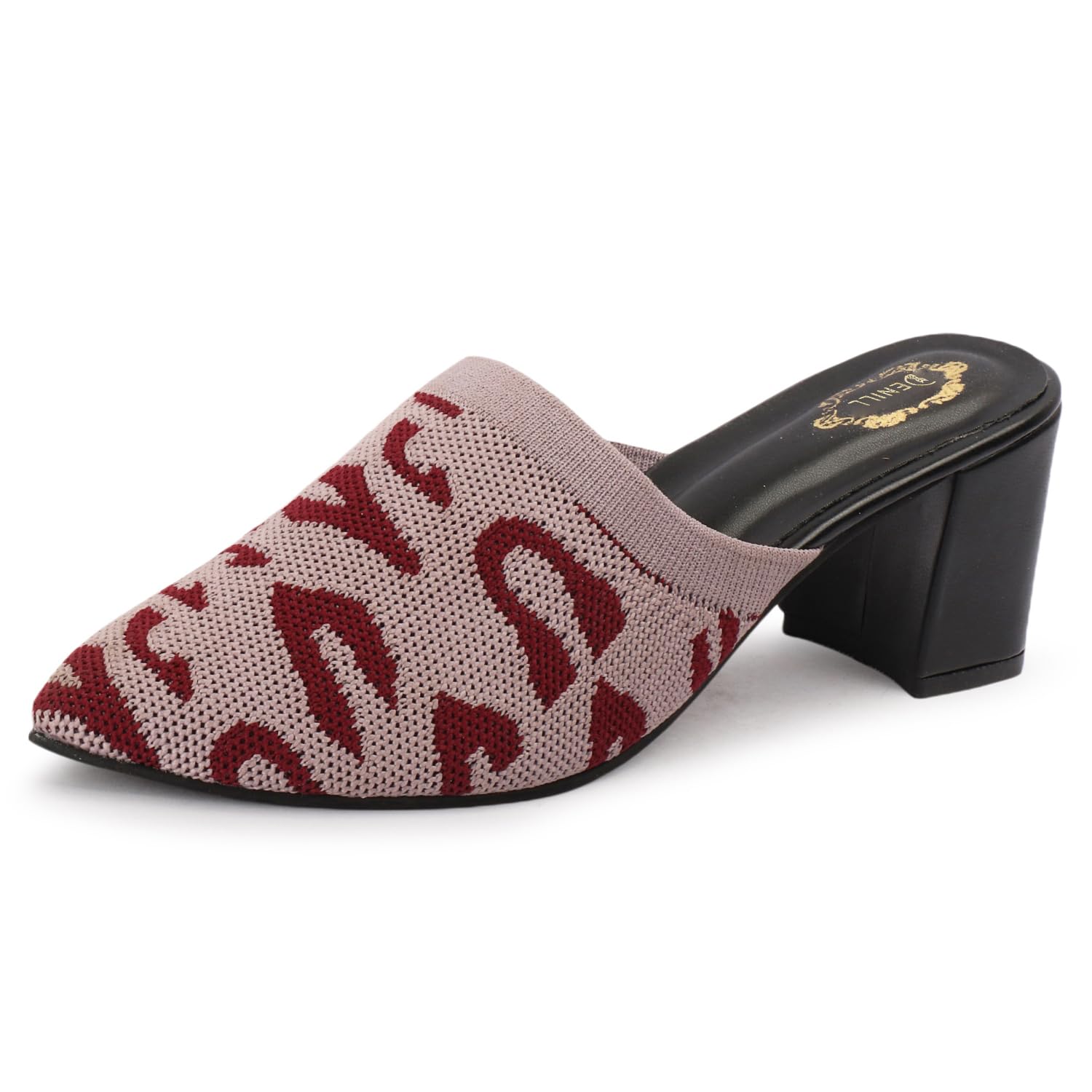 Denill Womens Slip on Block Heel Mules for Casual and Formal Wear (Purple) UK -4 (B0CZ496D1P) Amazon Price History, Amazon Price Tracker