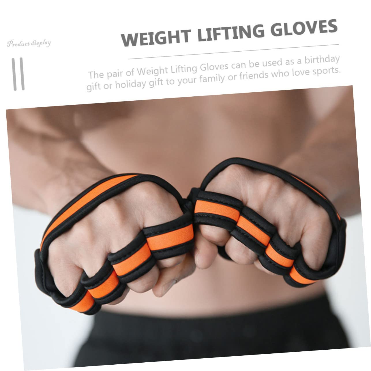 Kisangel 5pares Guantes De Levantamiento De Pesas Transpirables para Gimnasio Agarre Antideslizante Diseño Abierto para Entrenamiento y Ejercicio Hombres y Mujeres