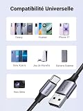 UGREEN USB C Charger Cable 2 Pack USB-A to USB-C Cable, 2M - 3