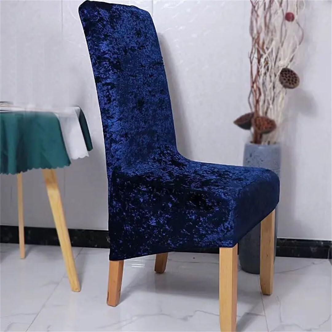 PBTMCD Stretch Spandex Dining Chair Covers Set, Universal Slipcovers For Kitchen Hotel Banquet, Washable Seat Protector(#90,4pcs)