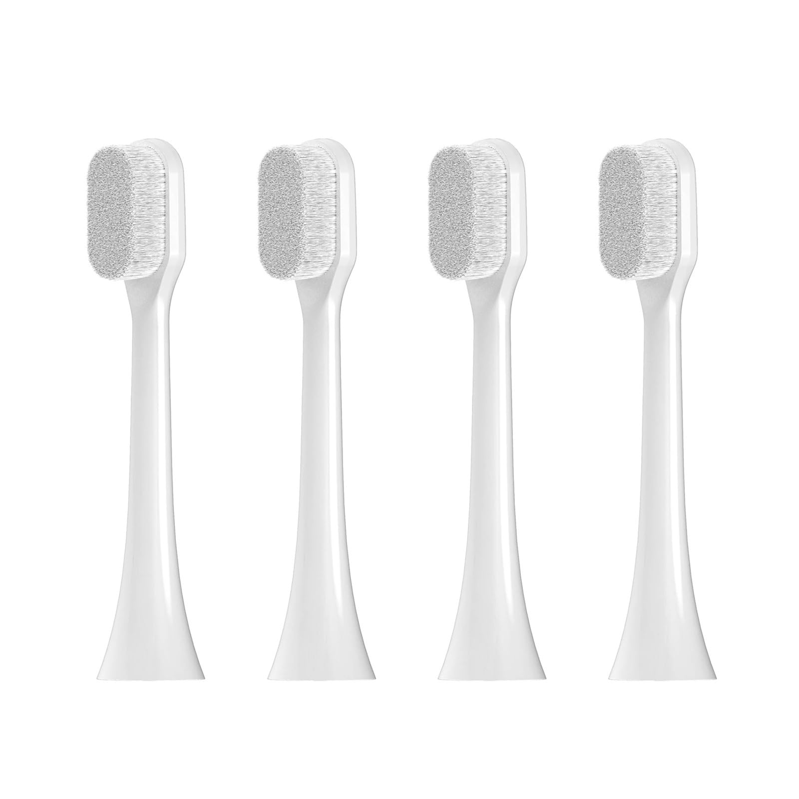 Testine di ricambio per spazzolino elettrico, compatibili con Philips, testine ultra morbide con setole nano (4 pezzi)