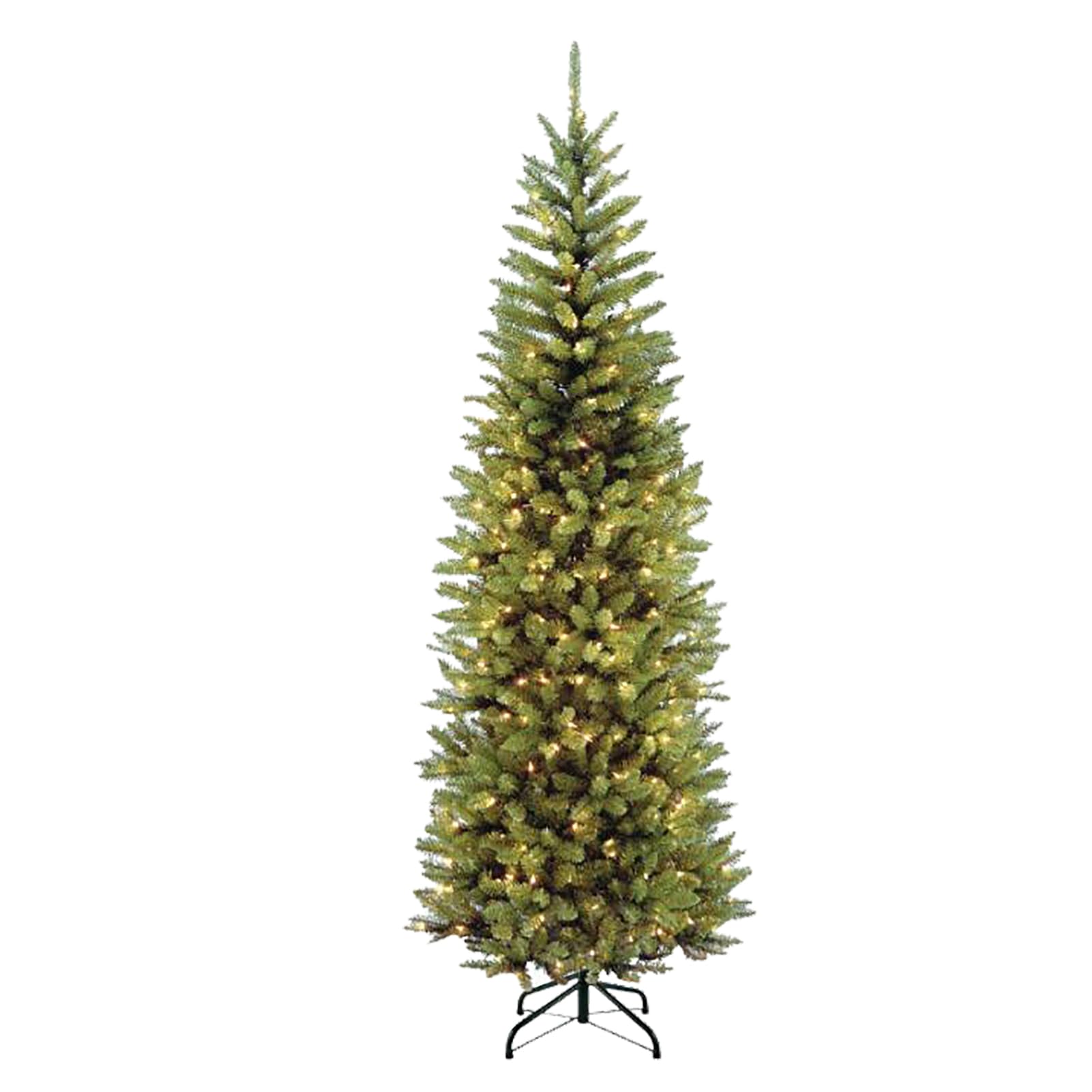 Yosoo Health Gear Künstlicher Bleistift-Weihnachtsbaum mit LED-Lichtern, Schlanker PVC-Weihnachtsbaum, Grünes Eckdesign für Zuhause, Büro, Kleine Räume, Realistisches Laub, Dekorative (H. Ich Hatte