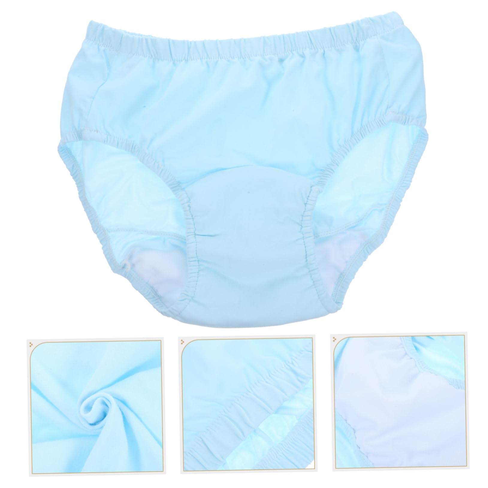 minkissy Slip per Urinaria in Cotone Lavabile, per Anziani, Facile da da Indossare, Assorbente per Perdite Moderate