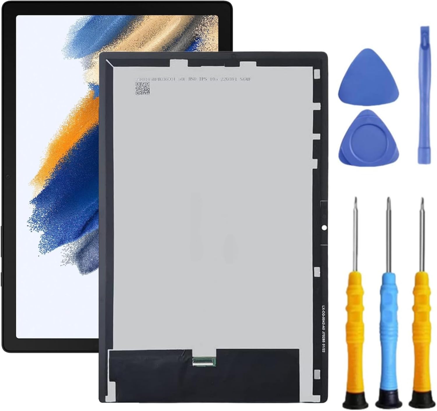 for Samsung Galaxy Tablet A8 Screen Replacement kit for Samsung Tab A8 2021 Replacement Screen SM-X200 SM-X205 LCD Display Digitizer Touch Screen Assembly 10.5 inch Black