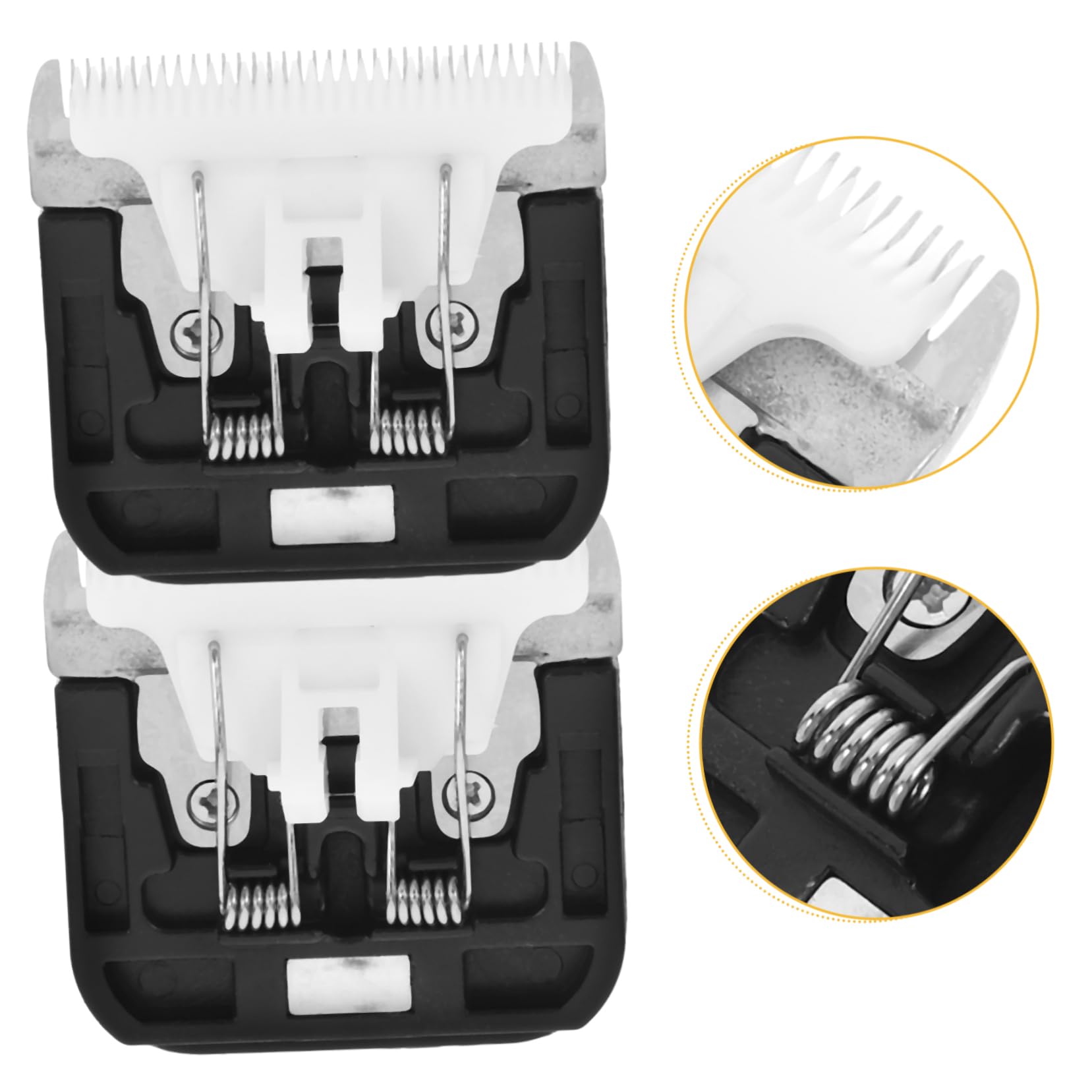 Beavorty 6 Piezas Cabeza De Cortadora De Cabello Cuchillas para Recortadora Cuchillas Cortapelos para Perros para Pelo De Mascotas Metalurgia De Polvos