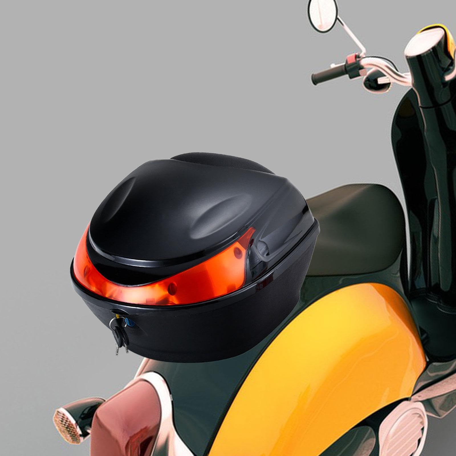 Skrzynia do przechowywania roweru, łatwa w montażu, wodoodporna, duża, do transportu sprzętu motocyklowego, ma dużo miejsca na przechowywanie, Styl B