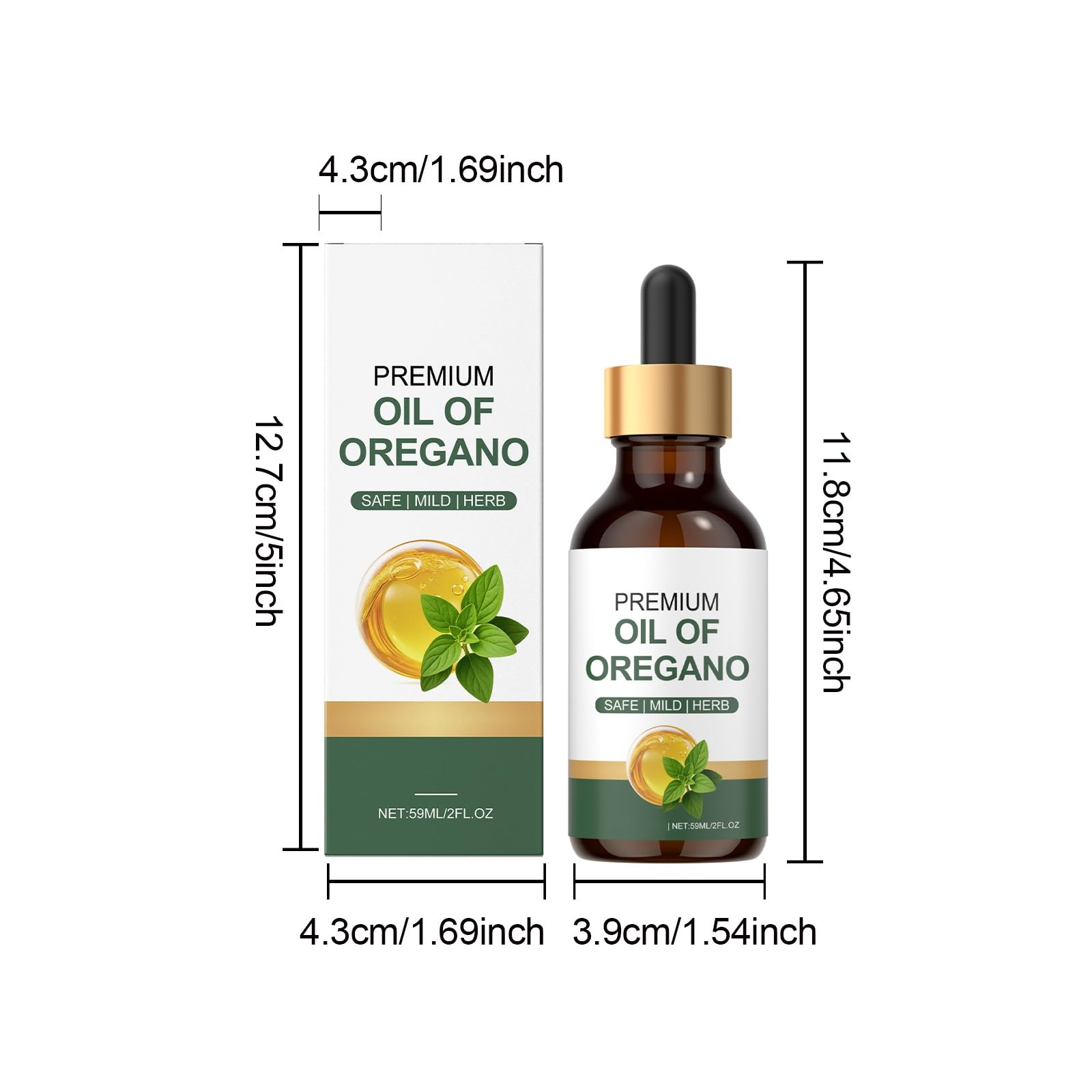 Aceite de orégano | Intestino y Digestión | para mujeres y hombres,1pcs
