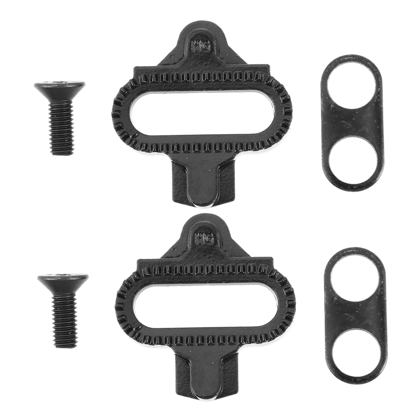 ifundom 1Pair Multi Directional Release Bike Pedal Cleats for Skid Design Durable for Enhanced Safety and Performance for Cycling Enthusiasts