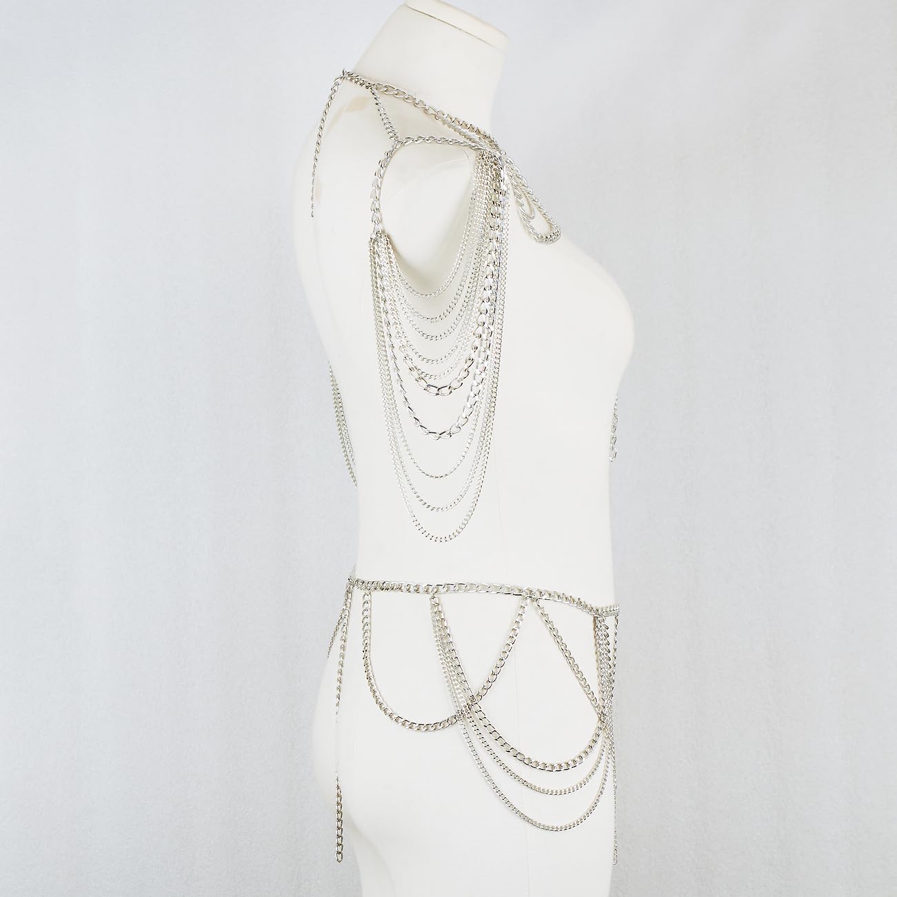 鷹*流様 プラチナ 喜平 ネックレス 20.5g 50㎝ダブル6面 Pt850