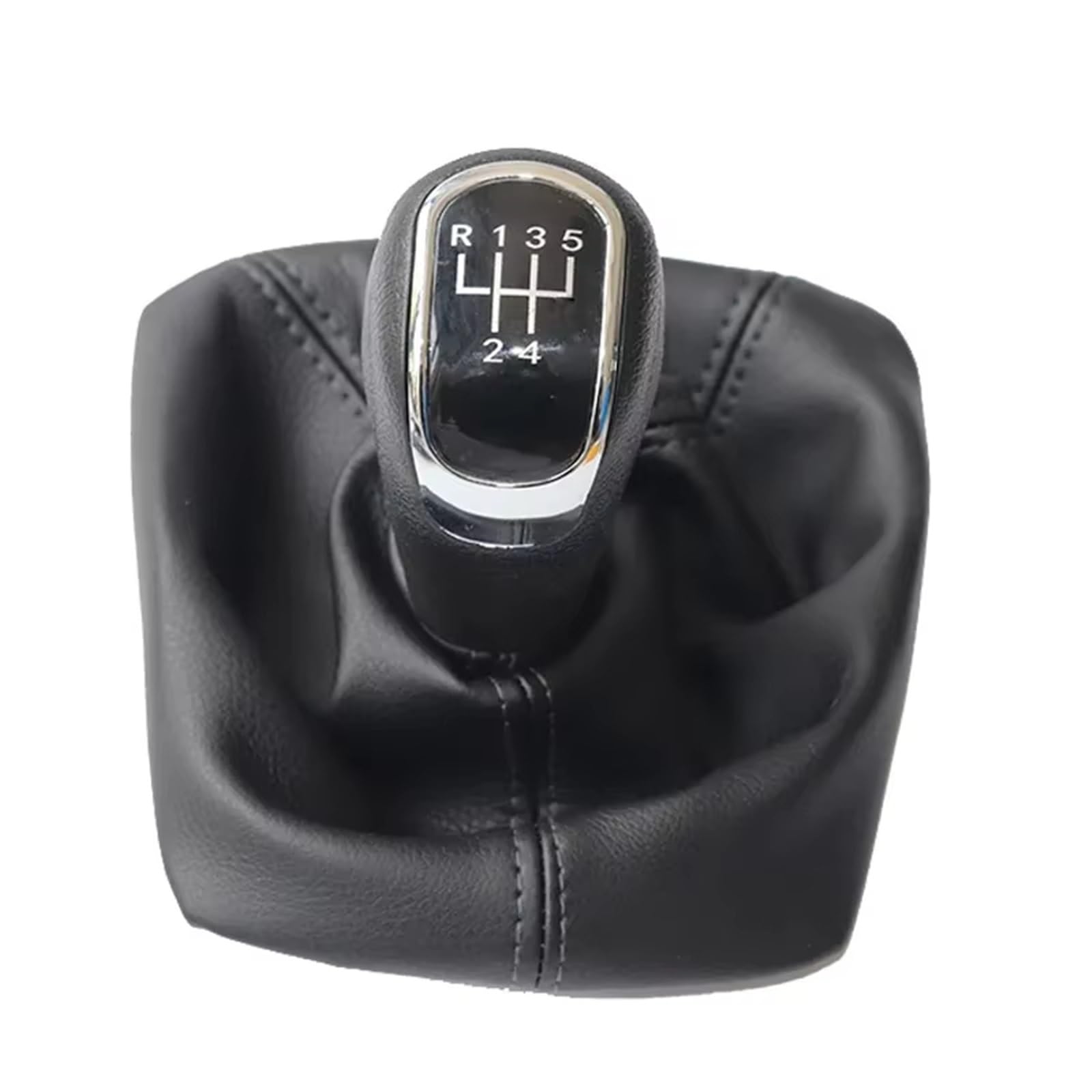 Wsbojxth One Color Gear Stick Compatible With Skoda For Octavia A5 A6 2004-2012 Car Gear Shift Knob Gearstick Gaiter Boot Kit Shifting Knob Cover(5 Speed Set)