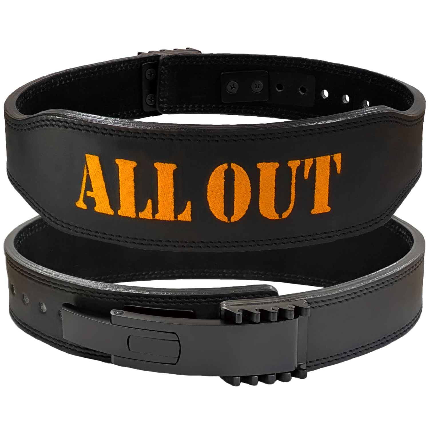 ALL OUT レバーアクションベルト リフティングベルト トレーニングベルト Amazon | ALLOUT 横川尚隆選手愛用 【ドライバーなしで微調整できる