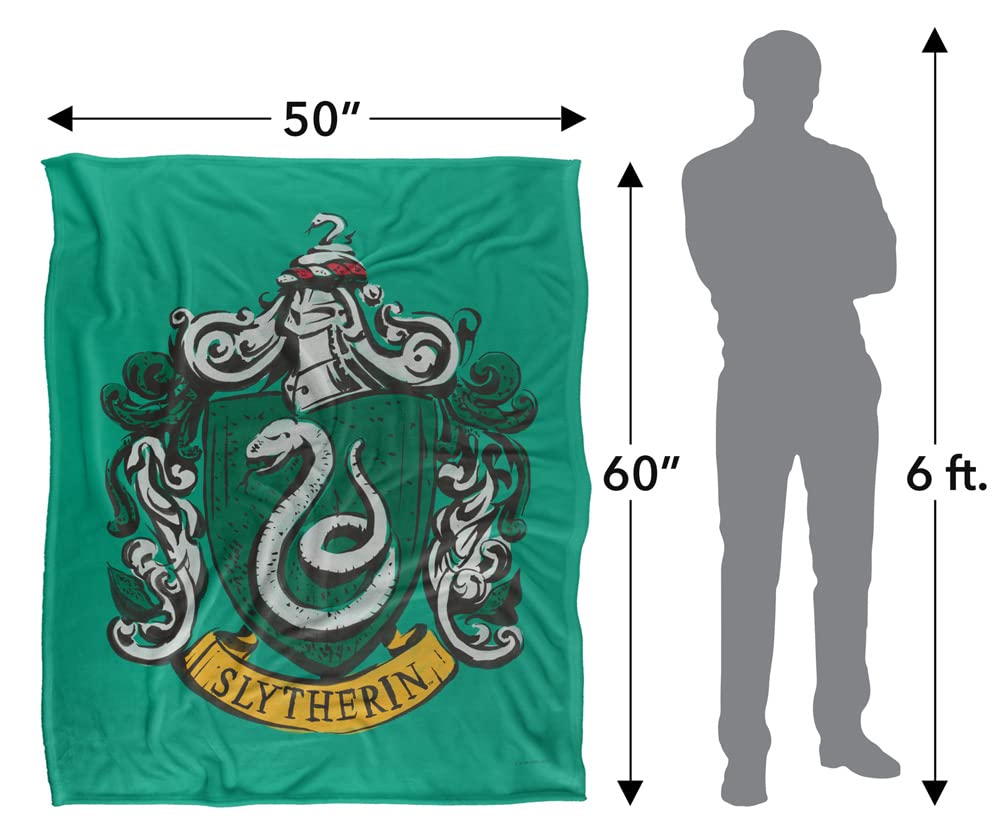 Coperta Harry Potter Super Morbida – 152 X 127 Cm – Microfibra 300 G/m² – Design Stampato A Sublimazione