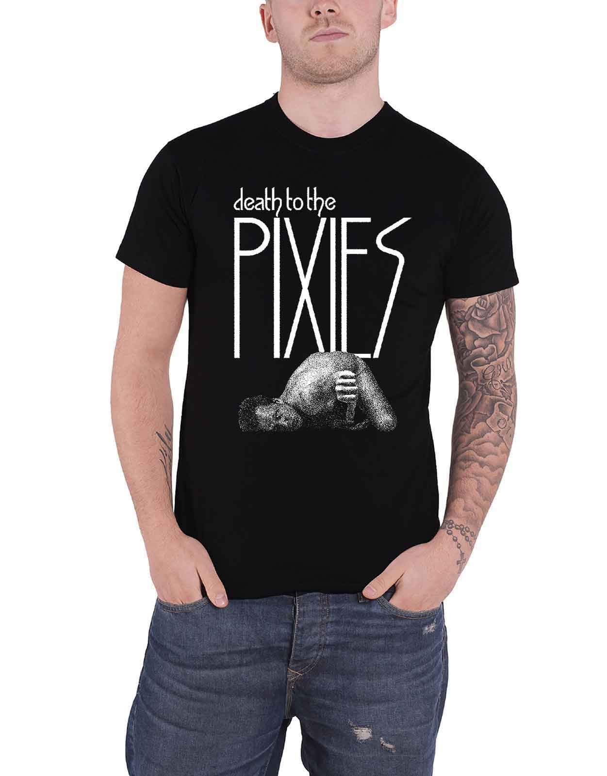 death to the PIXIES Tシャツ Pixies T Shirt Death to The Band Logo New Official Mens