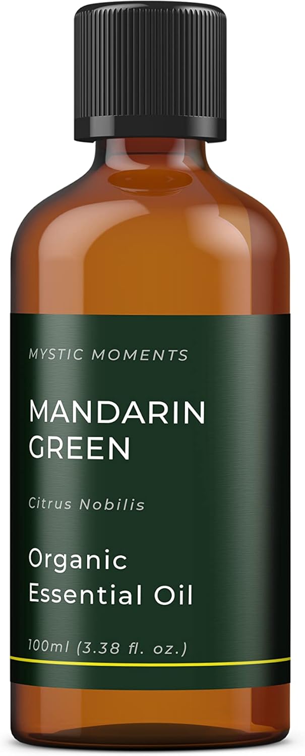 Mystic Moments | Mandarin Green Organic Essential Oil - 100ml - 100% Pure